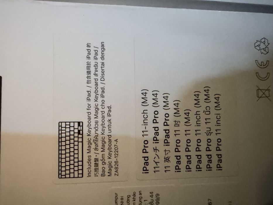 iPad Pro M4 11 256Gb keyboard