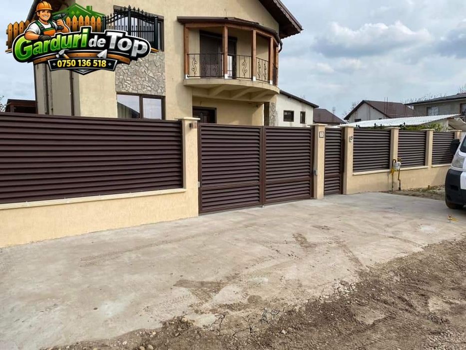 Construim garduri și porți exact după cerințele dumneavoastră (cu sau