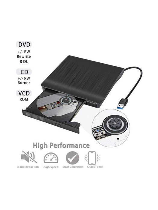 Внешний DVD RW USB3.0, для ноутбуков и настольных компьютеров+доставка