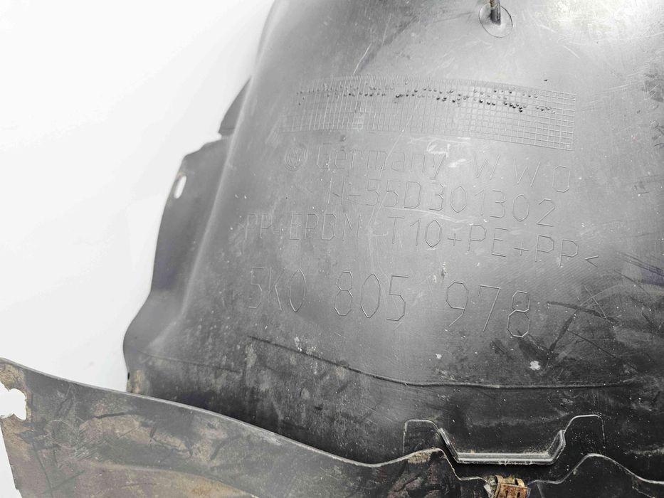 Carenaj roata dreapta fata Volkswagen Golf 6 (5K1) [Fabr 2009-2013] 5K