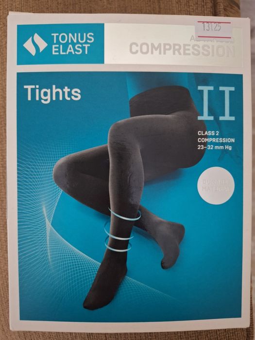 Эластичные колготки новые