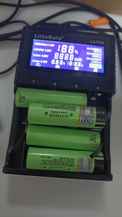 18650 LG, Panasonic, Samsung батареи