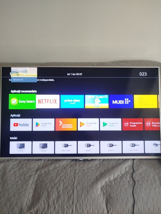 Tv Sony bravia 55w75c se vinde că defect