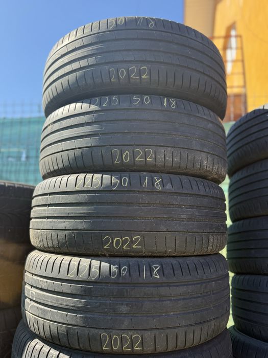225/50/18” Set 4buc PIRELLI dot 2022(made germany)anv Vară IMPECABILE.