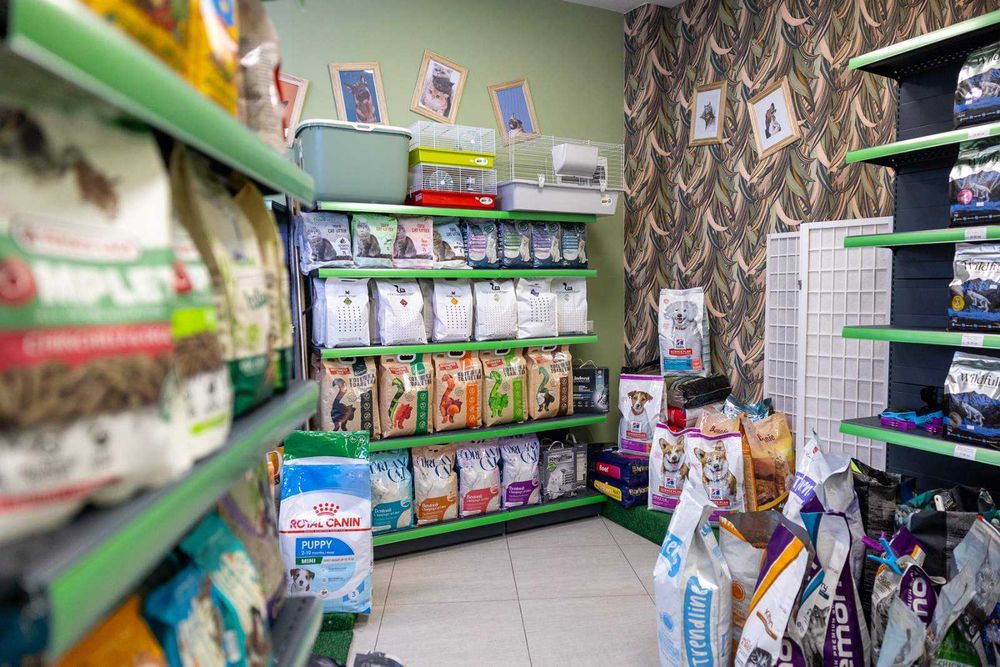 Стелажи за зоомагазин, Крайстенни стелажи, Островни стелажи, НОВИ