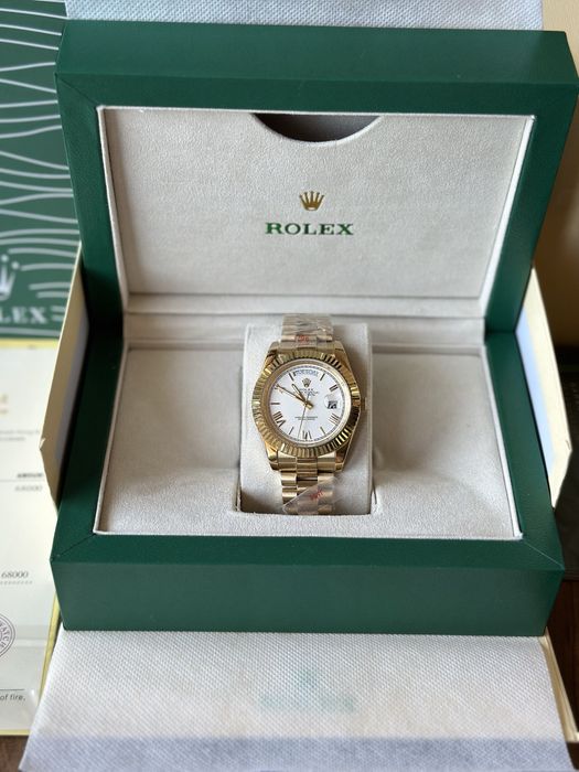 Rolex Day-Date Gold / White 40 mm