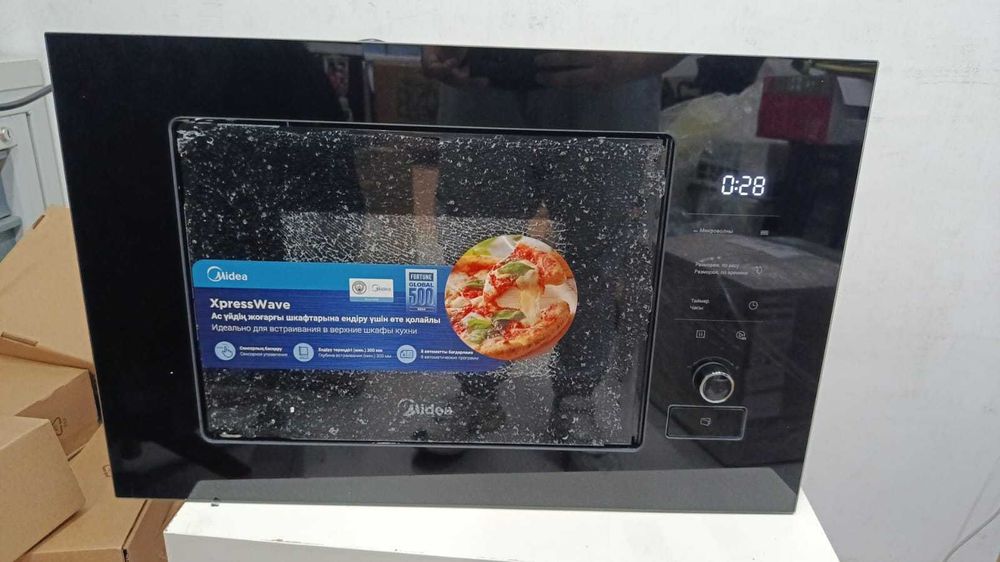Встраиваемая микроволновая печь Midea MMWB203TB-GB, черный