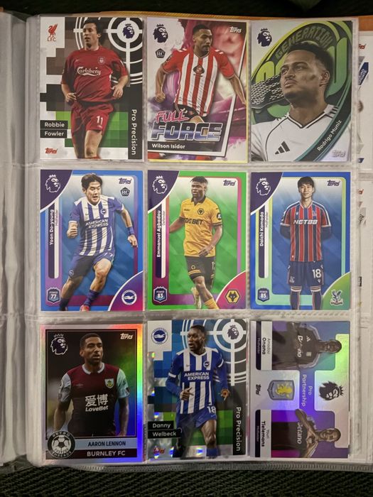 Продавам Premier League карти