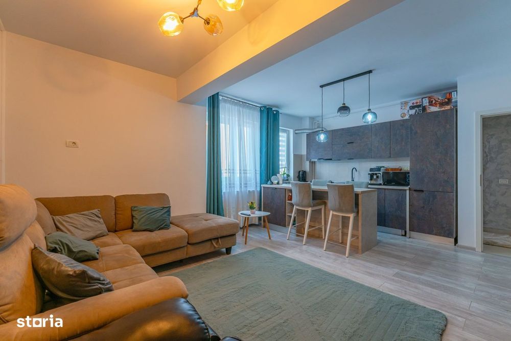 Studio mobilat și utilat, bloc 2020, etaj 3 – Terasă comuna amenajată — fotografia 1