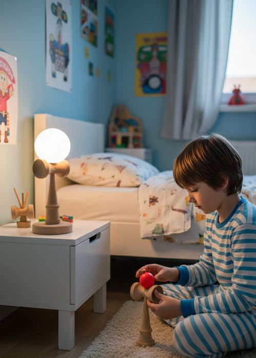 Kendama Lamp - Lampa de birou - Veioza - Lampa  de veghe