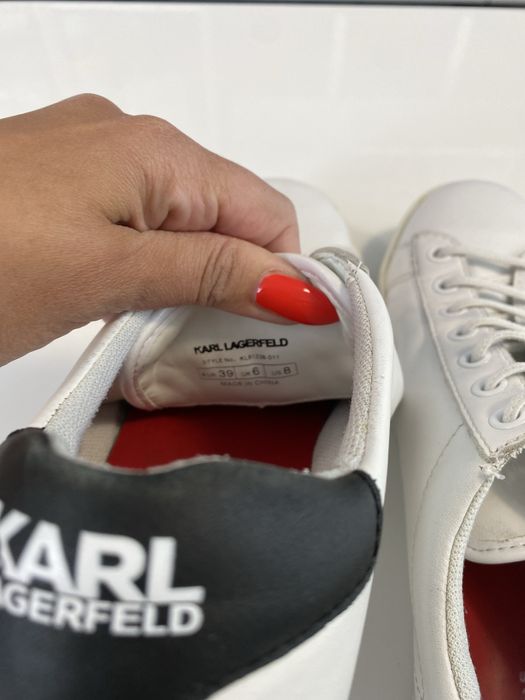 Бели маратонки на Karl Lagerfeld