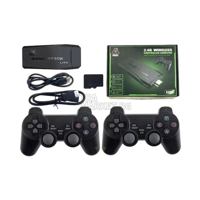 Игрова конзола HDMI 2.4G WIRELESS CONTROLLER GAMEPAD с над 10000 игри