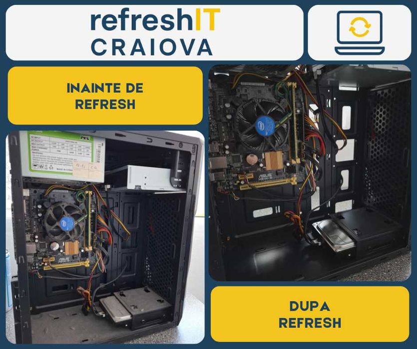 Servicii de diagnoză, curățare și mentenanță PC, Laptop-uri și Console