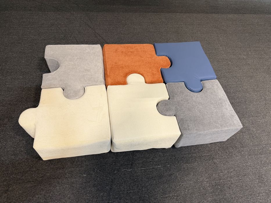 Мягкий пуфик ПАЗЛ