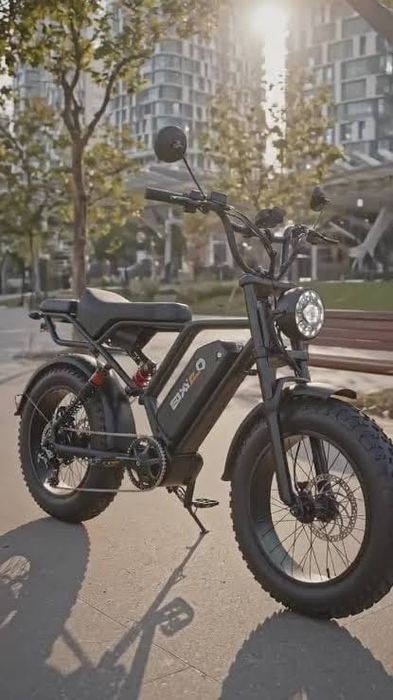 НОВ! Електрически мотоциклет  BK20 (1000W, 48V 20Ah,50km/h)