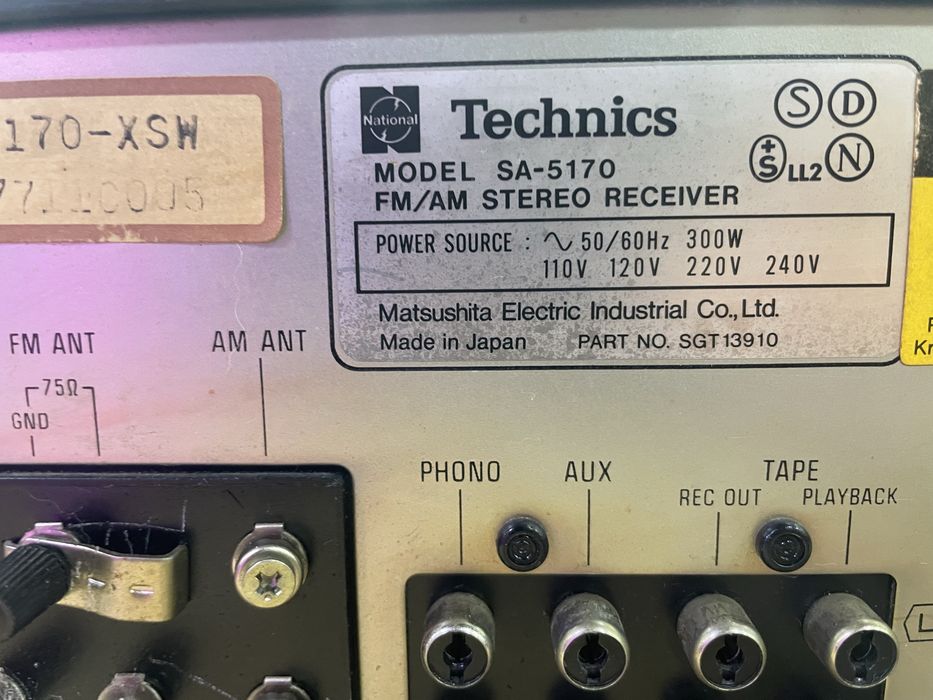 Technics  sa 5170