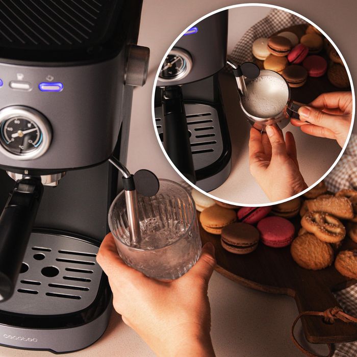 Cecotec Power Espresso 20 Pecan Steel Еспресо Машина 20 Bar