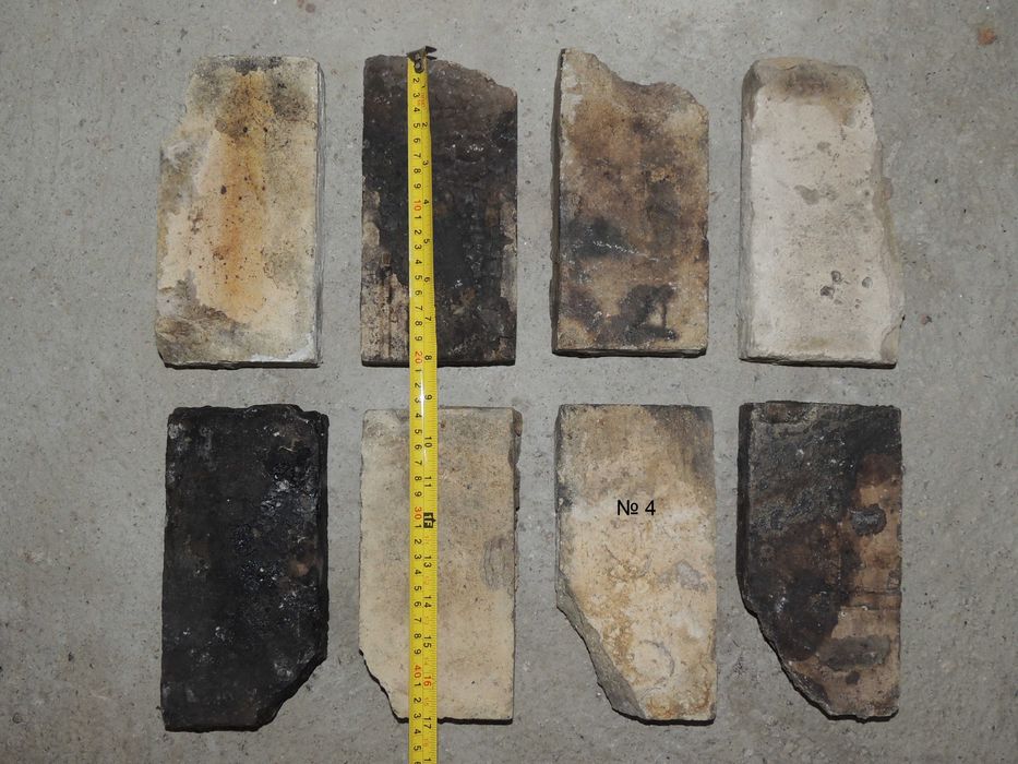 Огнеупорни тухли. Дървени траверси