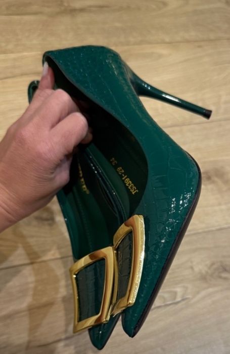 Туфли Syjwy зелёного цвета