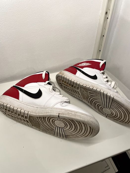 Jordan 1 Mid - White Chicago - size 46 - stare f buna