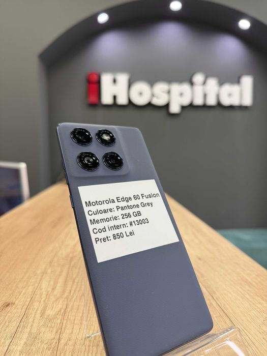 Motorola Edge 60 Fusion, Pantone Grey, 256GB #13003