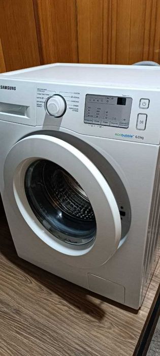 Продается  б/у Стиральная машина Автомат Samsung, Ecobubble, 6kg
