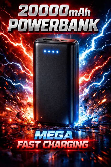 Super powerbank– TOK HECH QACHON TUGAMAYD  Eeng qulay narxda tez ul