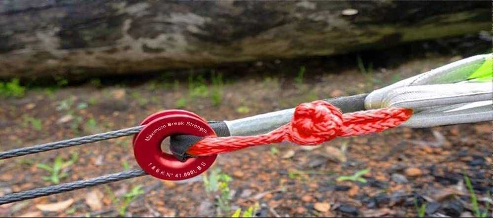 Inel scripete 5T de multiplicare forta pentru sufa sintetica troliu