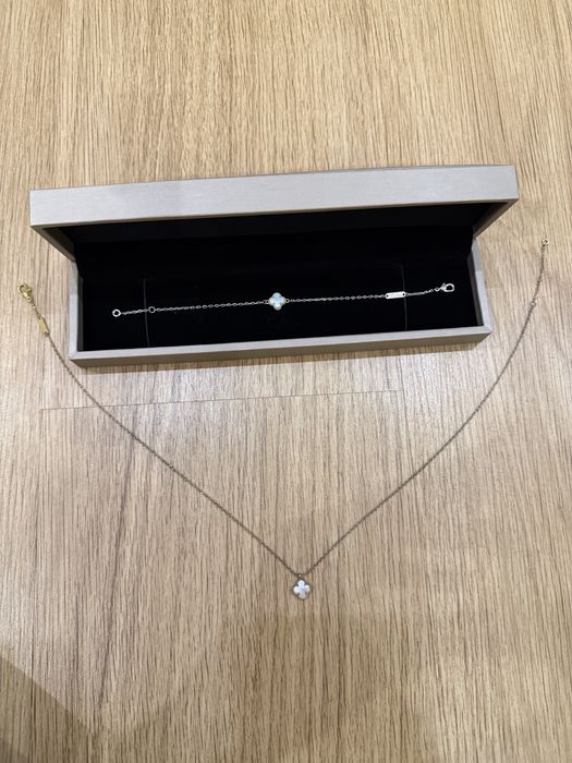 комплект Van Cleef колие и гривна