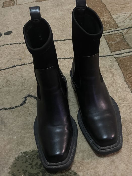 Ботинки 36-37 размер, кожа