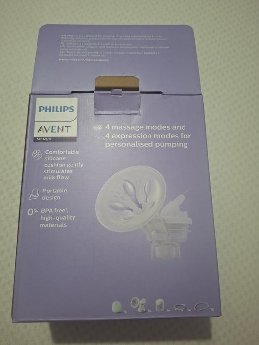 Vand pompa de sân electrică Philips Avent Essential.