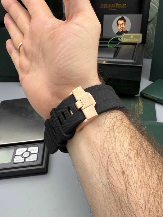 Audemars Piguet offshore 44mm черно злато