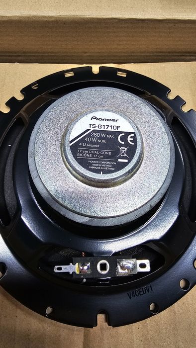 Difuzoare PIONEER 16,5cm 6,5 inci 10cm 4 inci