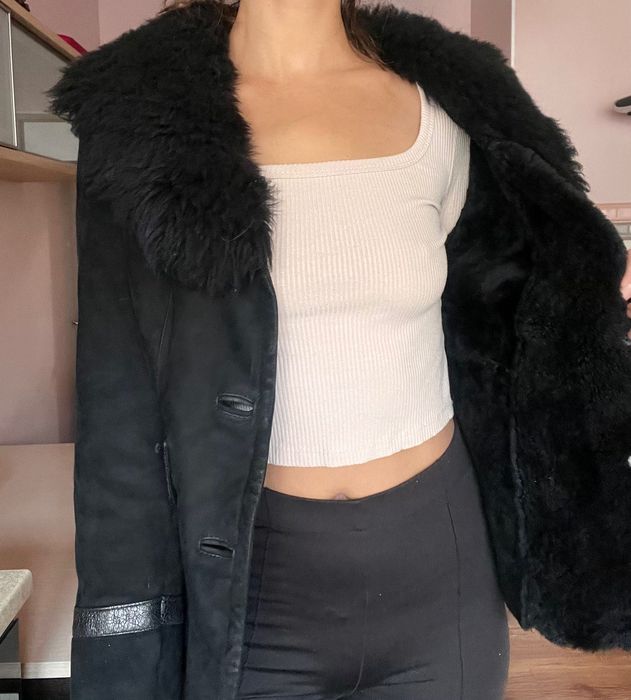 Дубленка из эко кожи