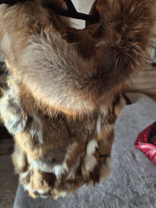 Кожен елек естествен косъм