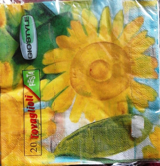 Салфетки за декупаж на пакет