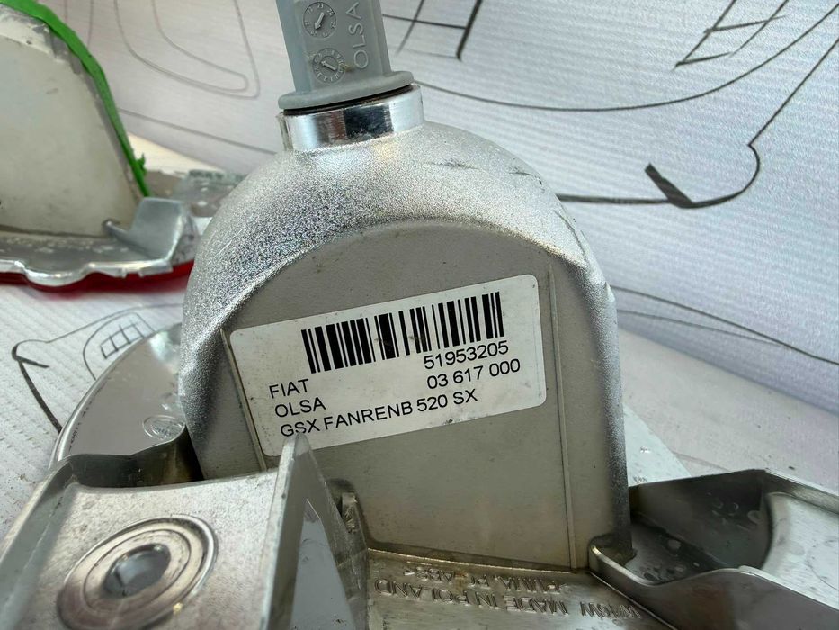 Set Lămpi Ceață Spate Stânga +  Dreapta Jeep Renegade BU 2015 / 2014-2022 / Cod OEM 51953205 (5C2)