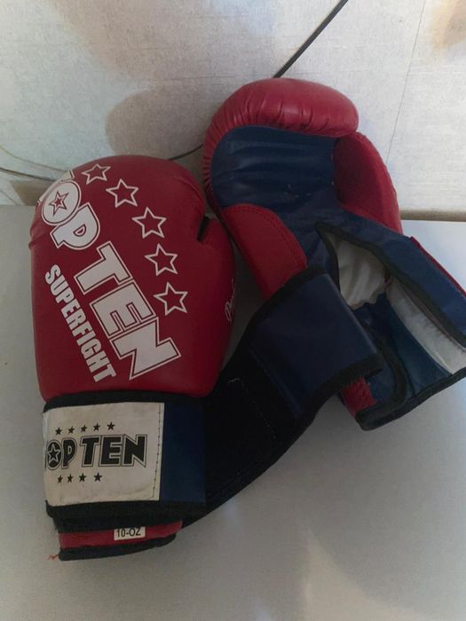 Перчатки боксерские topten
