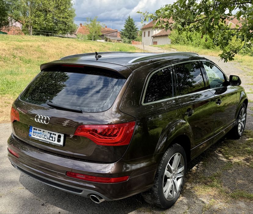 Audi Q7 3.0tdi Quattro S-line 2012 Euro5 245cp 8+1 viteze înm Ro