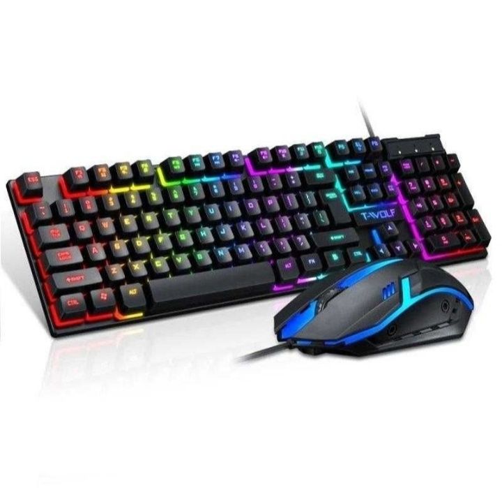 Gaming go Игровая клавиатура  и мишка очень удобно нажимать красиво