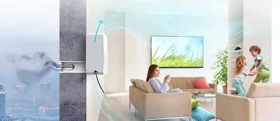 Бризер Тион, Tion 4S Family Воздухоочиститель, havo tozalagich, brizer