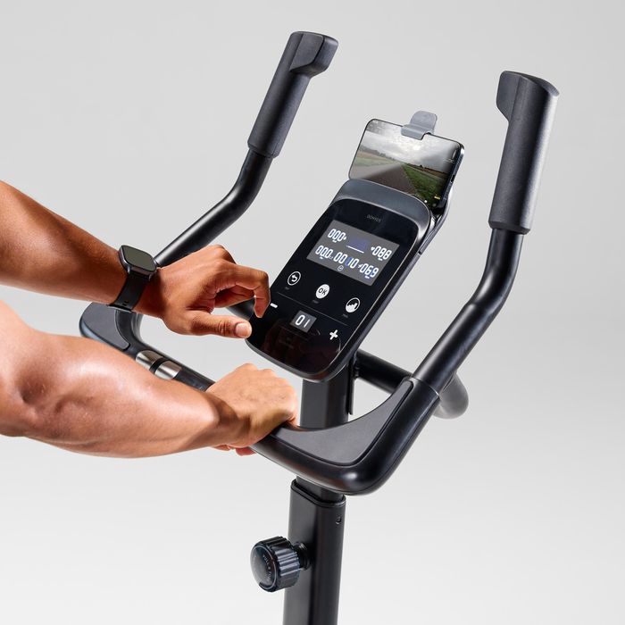 Bicicletă de apartament conectată și - produs resigilat Decathlon