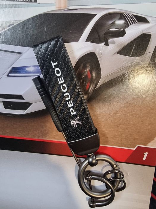 Ключодържател Carbon peugeot