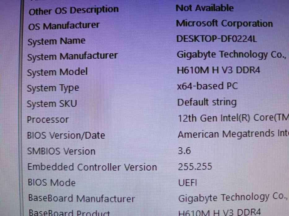 Gigabyte H610M H DDR4 socket 1700