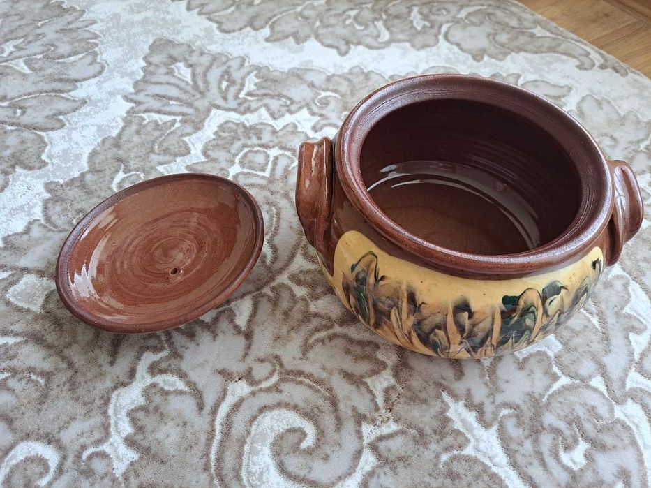 продавам глинен гювеч, 3 литра