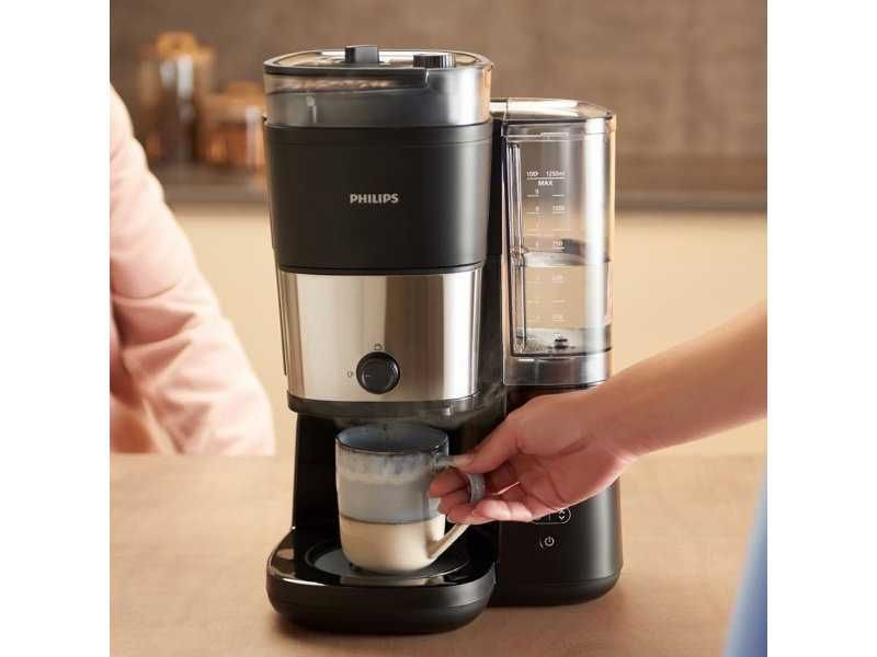 Кафеавтомат за Шварц Кафе Philips HD7900/50, 1.25L