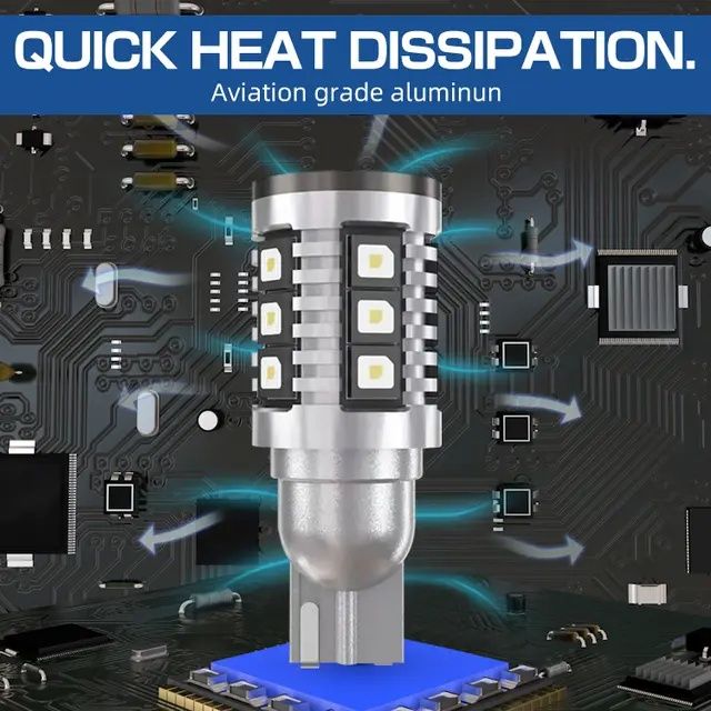 НОВО!! CANBUS T15 W16W лед крушка OSRAM chip  OSRAM chips