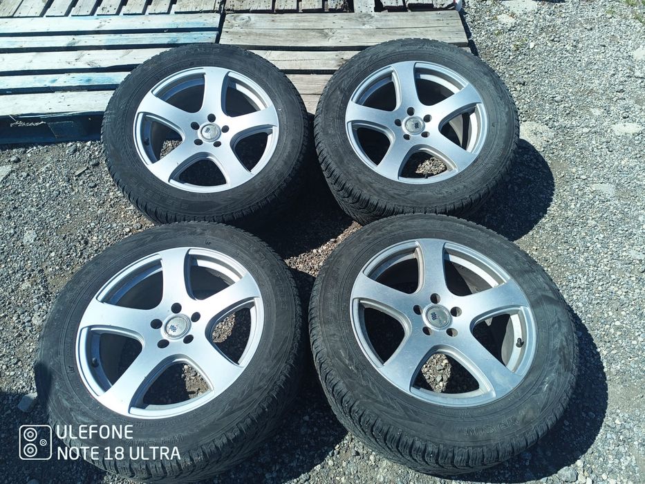 Лети джанти 5х112 18 цола с зимни гуми 255/55/18