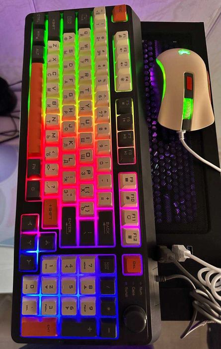 Игровой компьютер/Готовый полный комплект-RX 5500 XT DDR6 8GB/SSD 1 tb