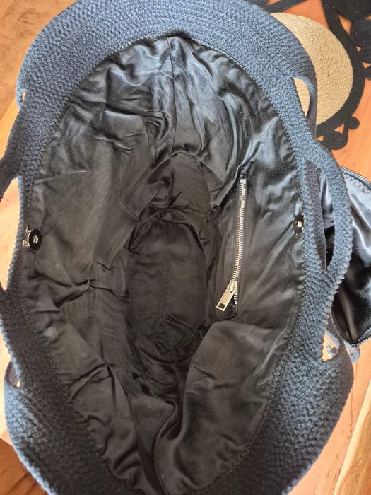 Ръчно изработена плажна чанта с портмоне